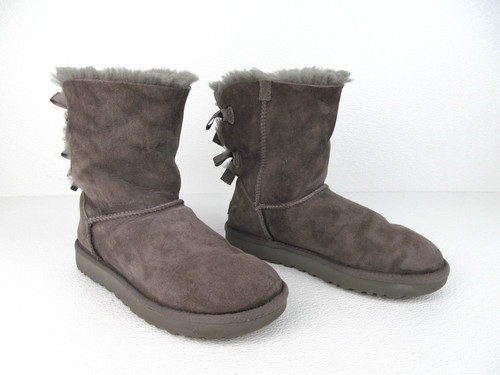 Ugg bailey bow - bailey, gray